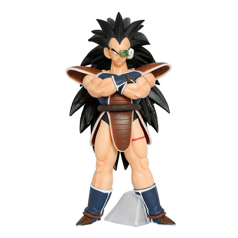 26cm Anime Dragon Ball Z Figures Raditz Action Figurine Goku Brother Gk Pvc Statue Ko Model Collection Room Decoration Toy Gift