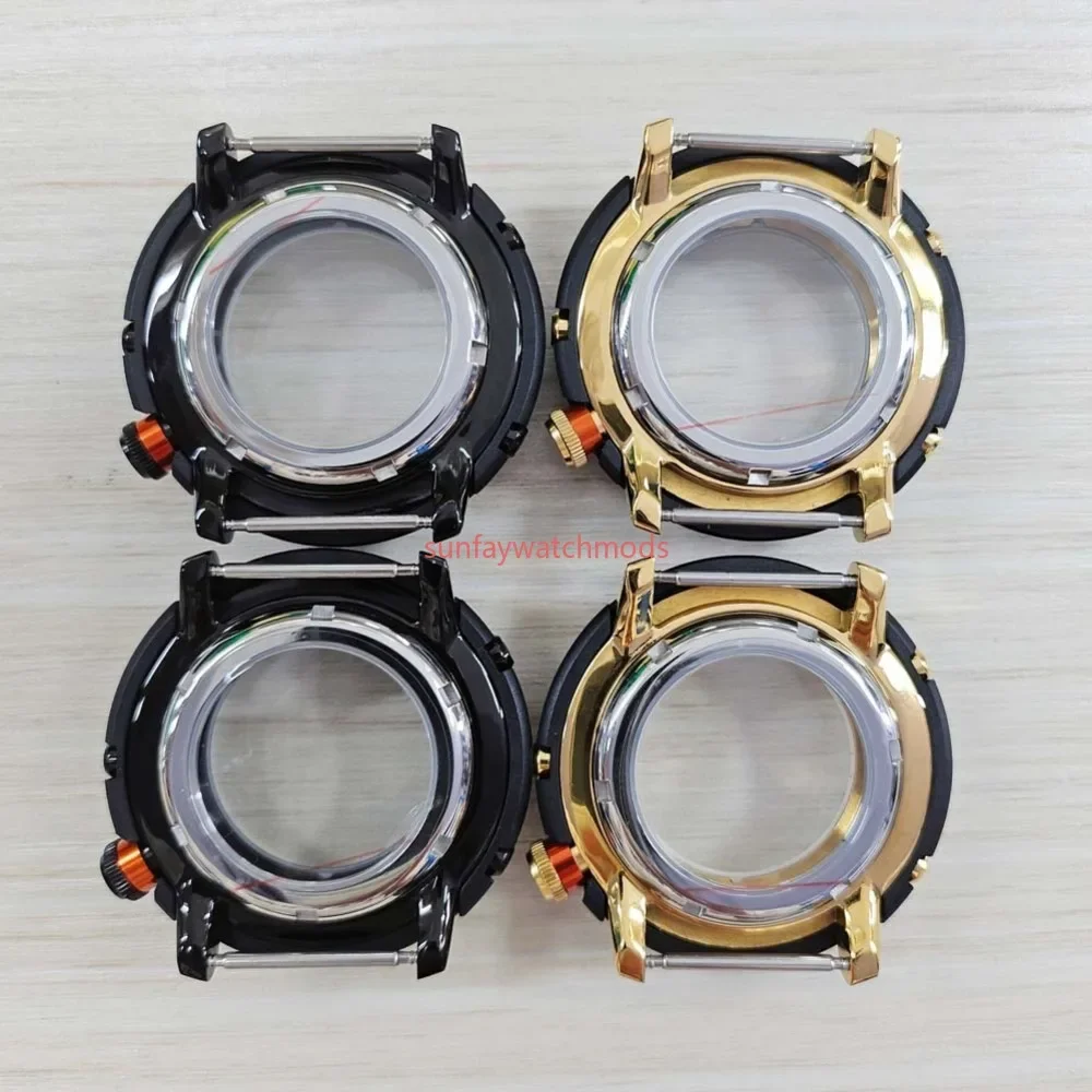 45mm PROSPEX Diving Sports Waterproof Can OEM Case Custom Watch Watchmods