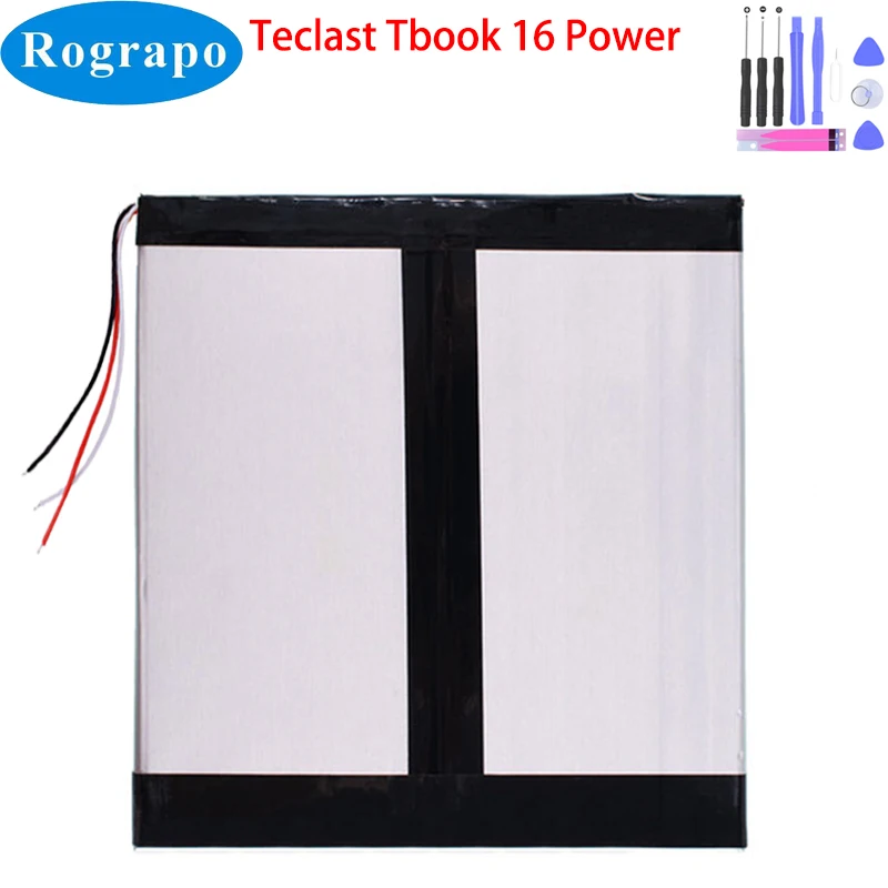 

New 9000mAh 3558145 Tablet PC Battery For Teclast Tbook 16 Power 3 Wire + Tool