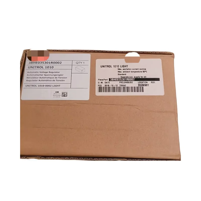 1PC New UNITROL 1010 3BHE035301R1002 Control Unit 1010 3BHE035301R1002