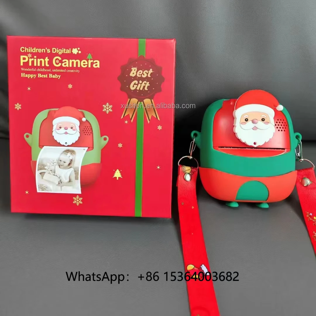 

TJXL-A19 Kid Birthday Gift Christmas Toy Mini Printer Photo Sticker Label Instant Printing Camera for Child Portable Thermal Pri