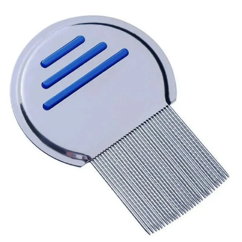 6Styles Stainless Steel Terminator Lice Comb Kids Hair Rid Headlice Super Density Teeth Remove Nits Comb Nit Free