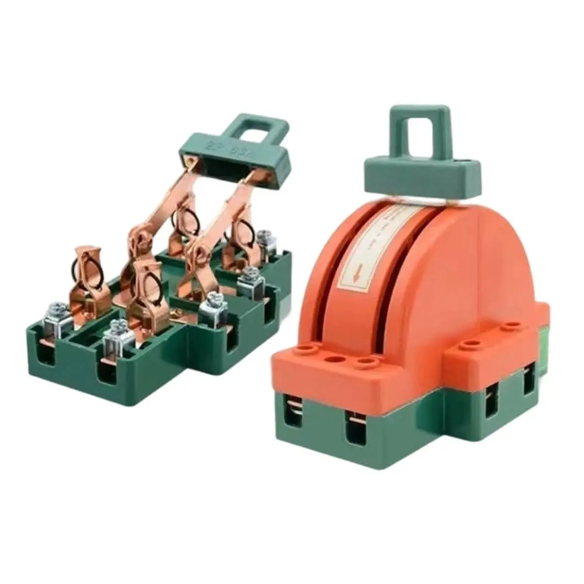 Superdeal*GO 2 Pole Double Throw Knife Disconnect Switch 63A DPDT Cutter Safety Disconnect Switch Power Disconnect Switch