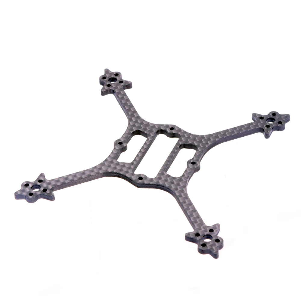 Crux3 Widening Thicken ARM 115mm Bottom Plate 3K Carbon Fiber for Happymodel Crux3 Quadcopter FPV Racing Drone EX1202 1104 1106