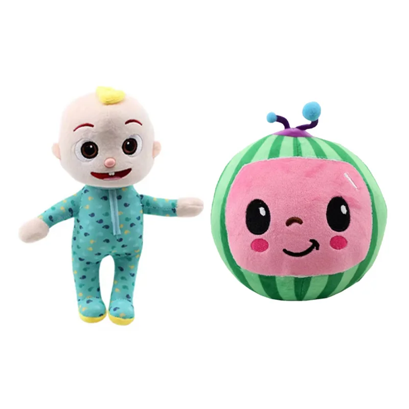 Hot 20cm Cocomeloned Plush Doll Cartoon Anime Family JJ Daddy Mummy Sister Brother Stuffed Soft Plush For Children Gift