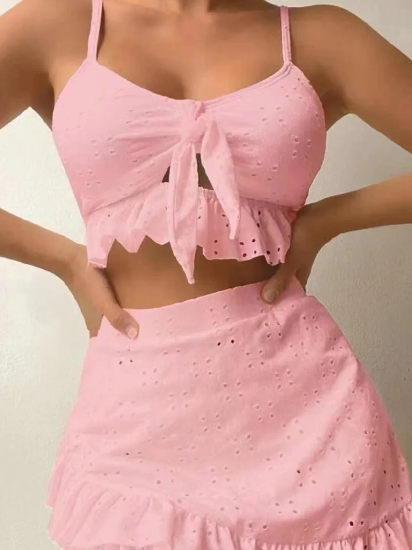 

Сексуальное бикини, футболка, отдельный купальник, закрывающий ягодицы, пляжная одежда, дизайн с трансграничными бретелями, купальный костюм для женщин