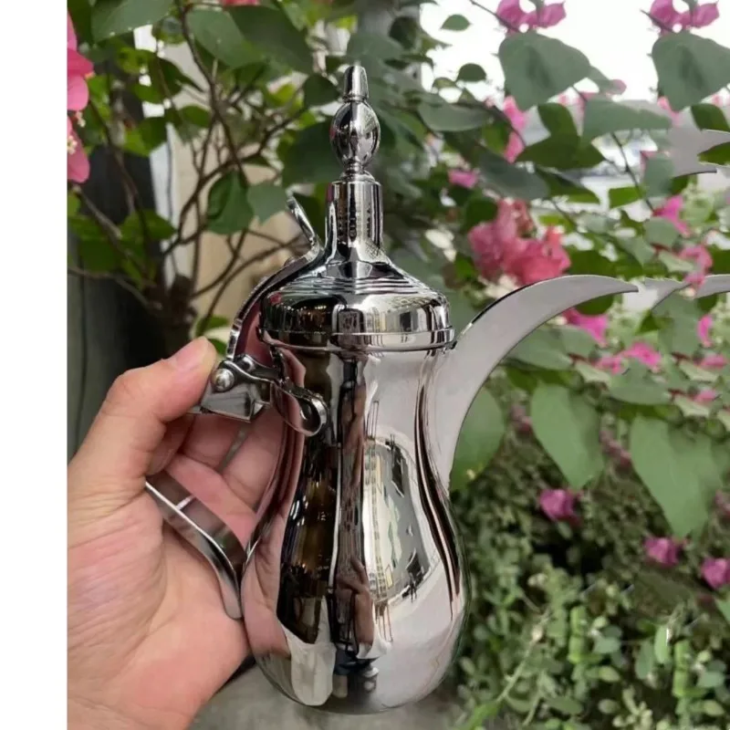 Sizes  Coffee Kettle, Golden Coffee Pots,Narrow Teapot , Long-mouthed Tea Kettle, Portable Coffee Maker