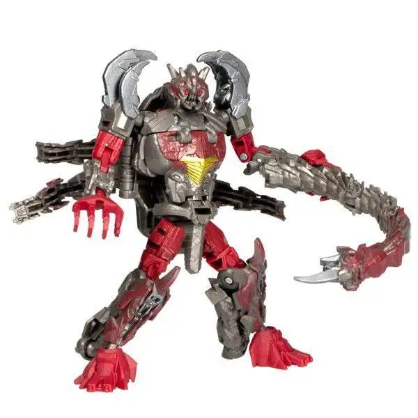 Op voorraad getransformeerd speelgoed Film 7 Power Rangers Rise SS115 Double Pincer Double Fist Action Figure Collection Gift