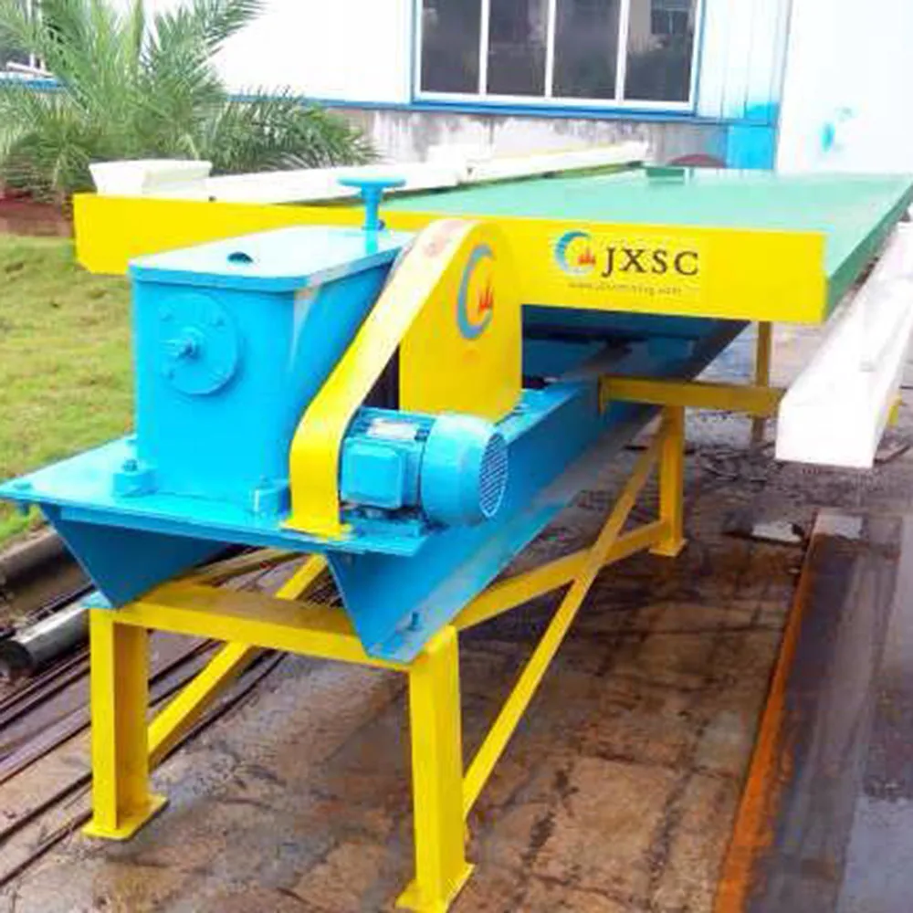 High Recovery Rate Gold Processing Gravity Concentrating Scale Shake Table