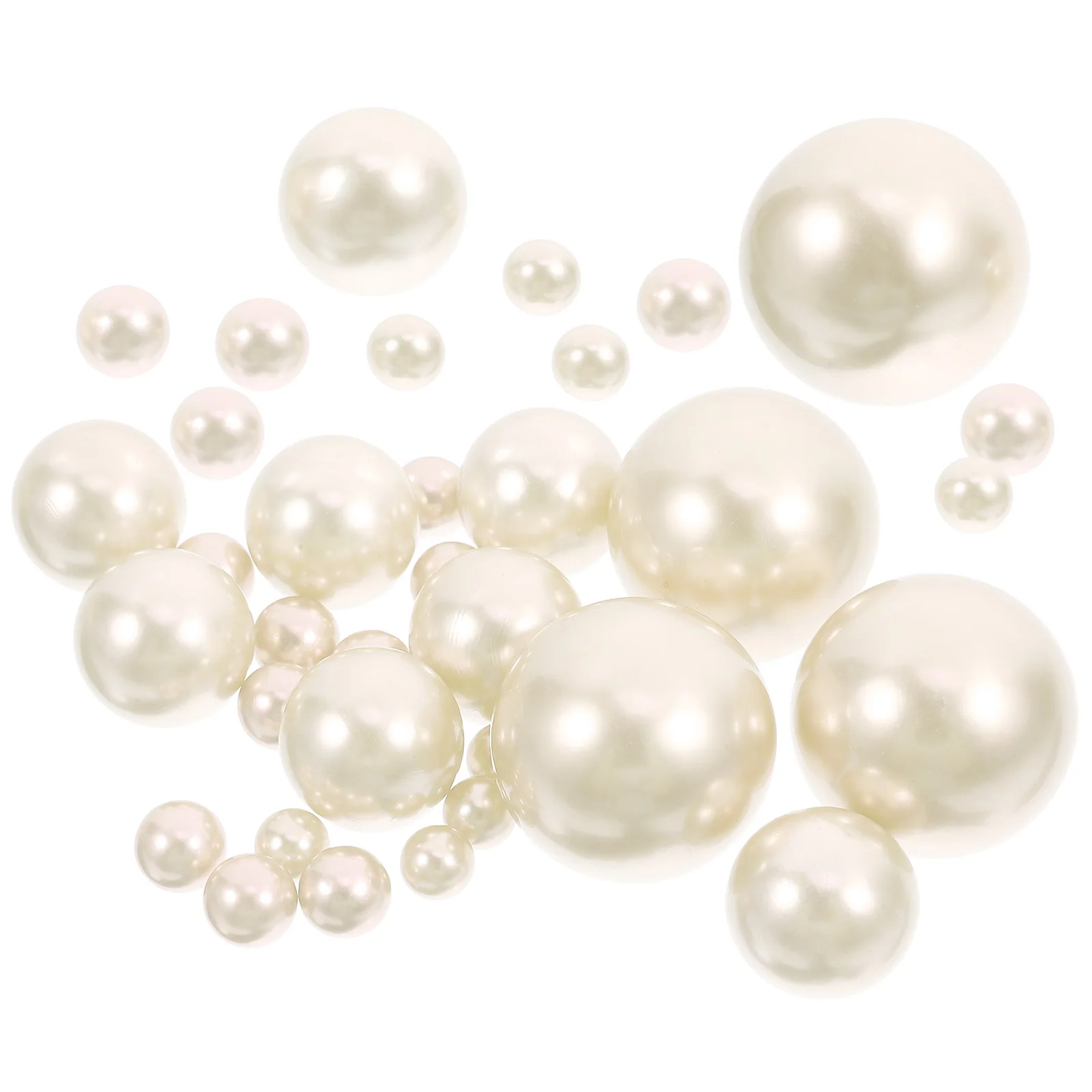 125 Stück schwimmende Perlen, Vasenfüller, künstliche Perlen, dekorative Vasenfüllung, Ornamente für Hochzeiten, künstliche Perlen, künstliche Perlen