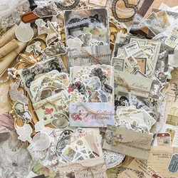 Mr. Paper 6Style 40Pcs/pack Collecting Memories Series Vintage Material Pack for DIY Handbook Journal Envelope Decoration