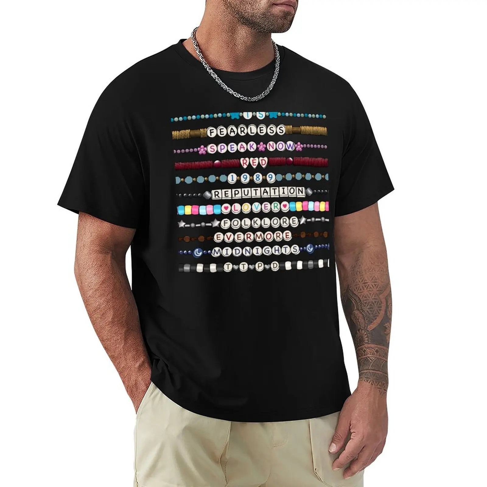 

Swift Bracelets T-Shirt for a boy oversized vintage t shirt men