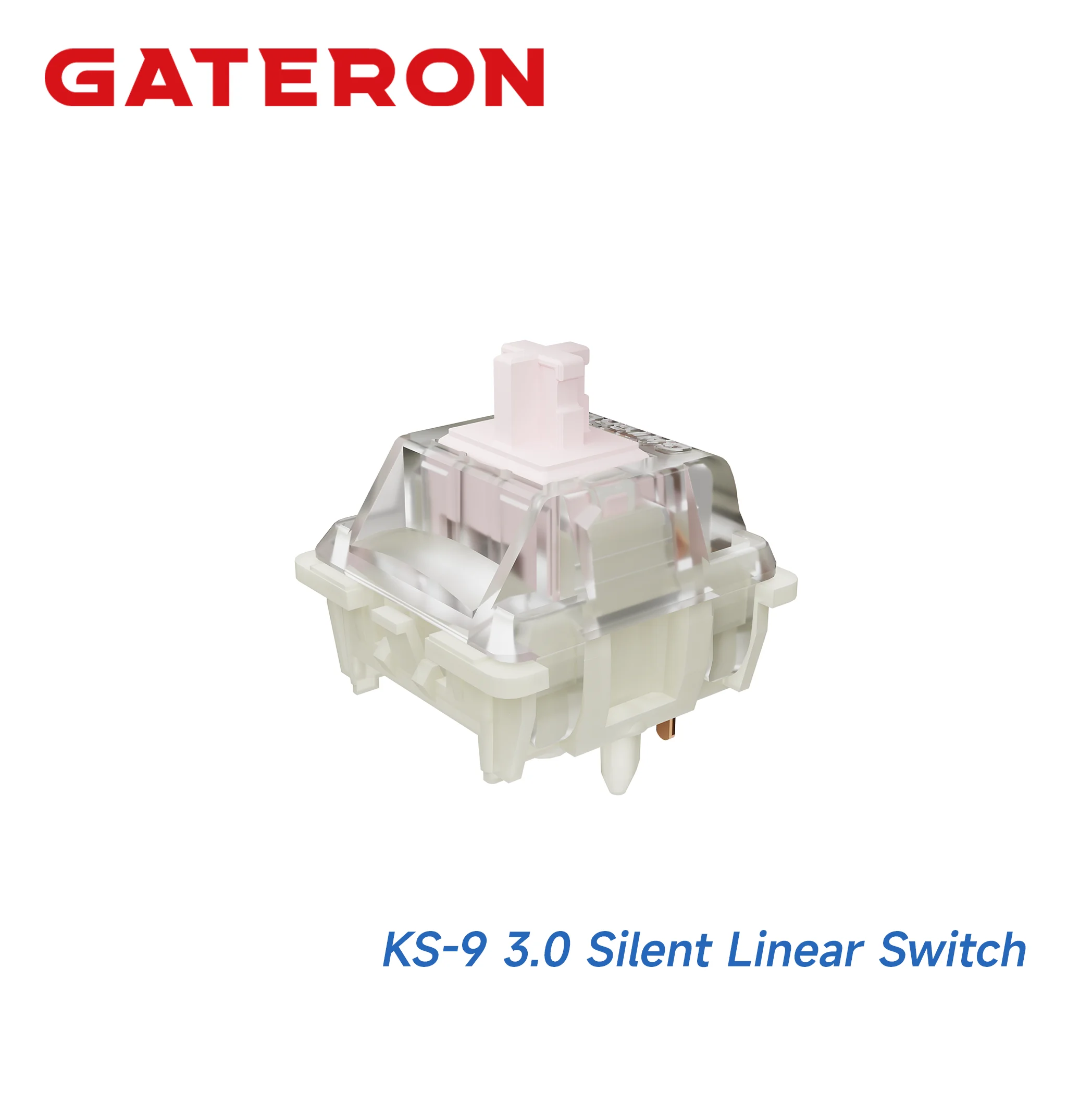 GATERON KS-9 3.0 Silent Families Switch 5-pins Lineaire Tactiele Stille Aangepaste Schakelaar RGB DIY Hotswap voor Mechanisch Toetsenbord
