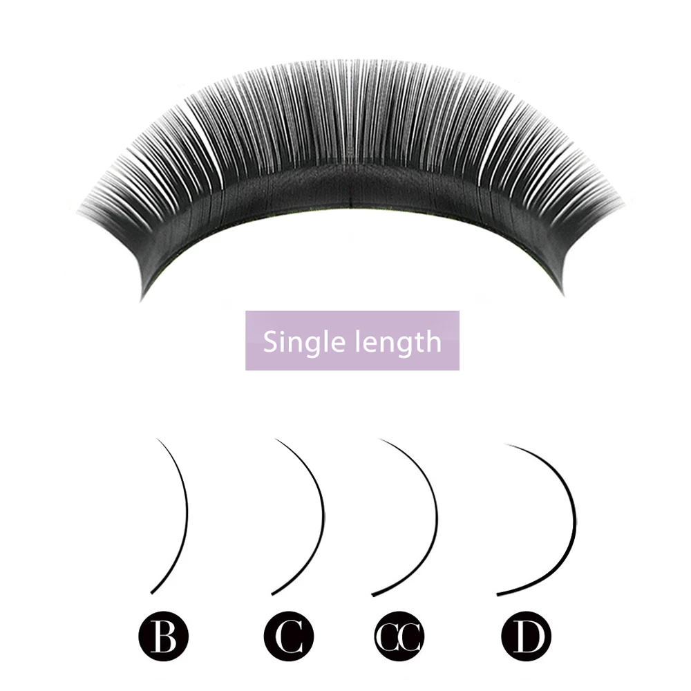 Yelix Standard Easy Fan Lashes Easy Fanning Eyelash Extensions Soft Faux Cils Volume Russe Natural Mink Eyelashes Individual