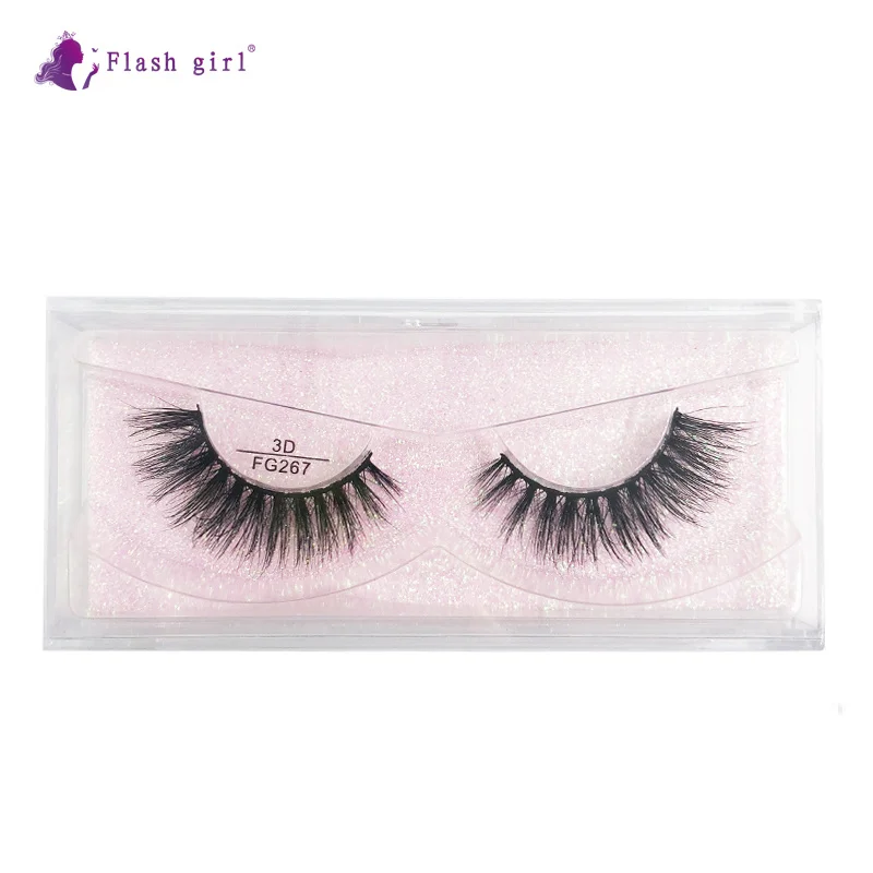 

10 Pairs/Bages 3d stereo faux mink Thick Lashes Full strip eyelashes 100% Handmade False eyelashes makeup extentions