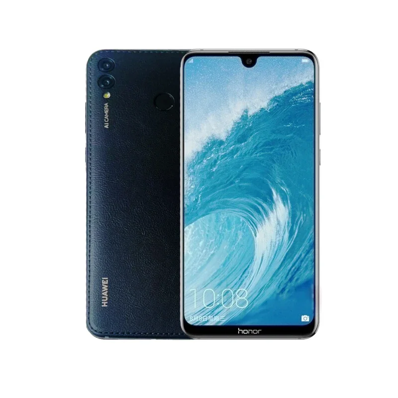 HONOR 8X MAX Smartphone Global firmware 7.12 inches 5000mAh CPU Snapdragon 660 Dual SIM Leather back cover used phoneused phone