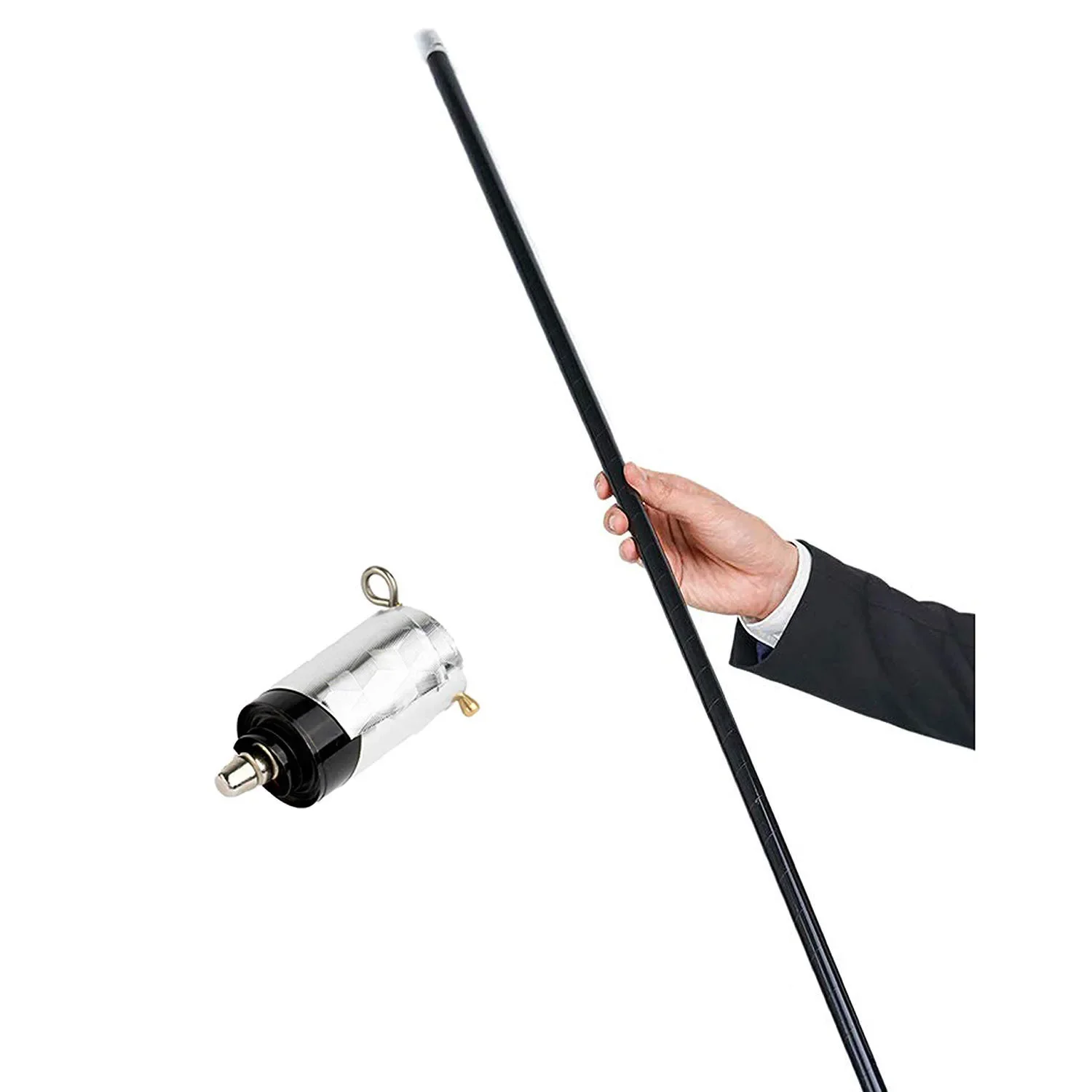 110CM Multi Color Steel Appearing Cane Cudgel Metal Stick Stage Magic Tricks Magia Magie Magicians Prop Accessory