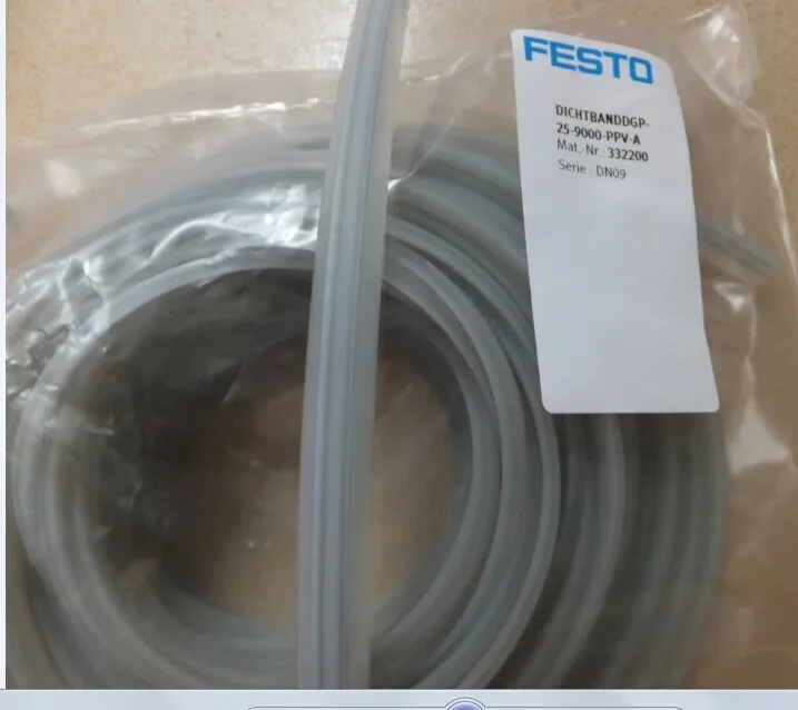 FESTO DGP rodless cylinder 18/25/32/40/50 bore T-shaped sealing strip