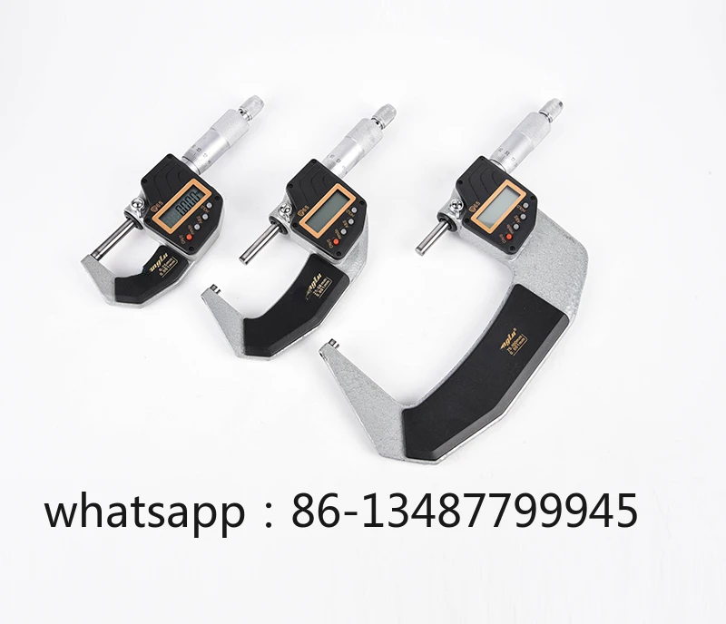 

Waterproof digital display outer diameter micrometer IP65 electronic micrometer 0-25-50 industrial grade high-precision 0.001