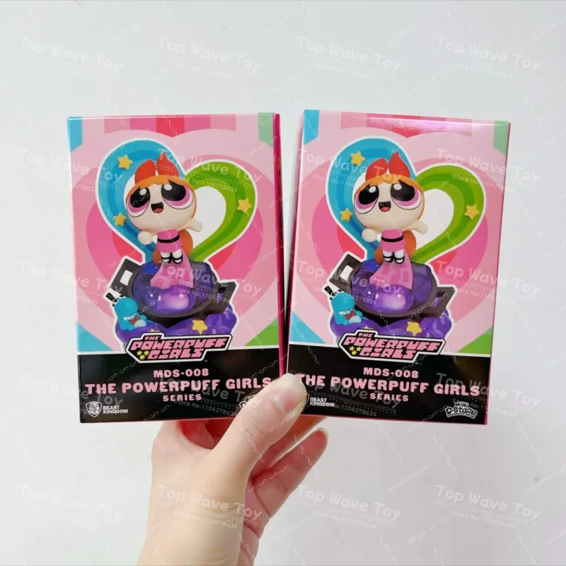 

Новый в наличии Beast Kingdom Powerpuff Girls слепая коробка периферия цветы и пузыри фигурка украшение рисунок автомобиль подарок индивидуальный заказ