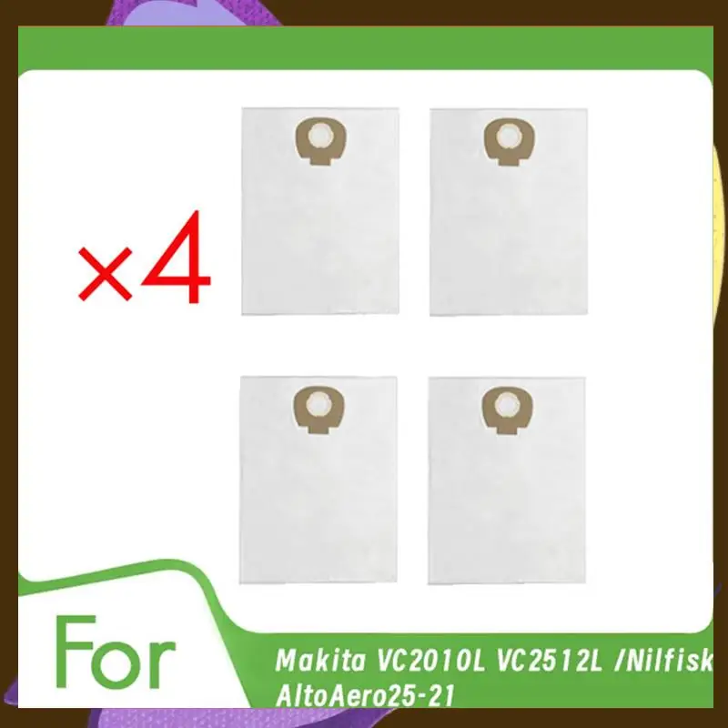 4 Pcs Dust Bag For  VC2010L VC2512L /Nilfisk Altoaero25-21 Sweeper Accessories Essential Vacuum Accessories-T33C