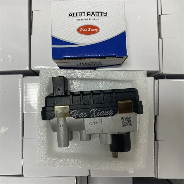 Haoxiang 6NW009550 G74 Auto Engine System Part Electronic Wastegate Turbo Actuator Turbocharger for Ford