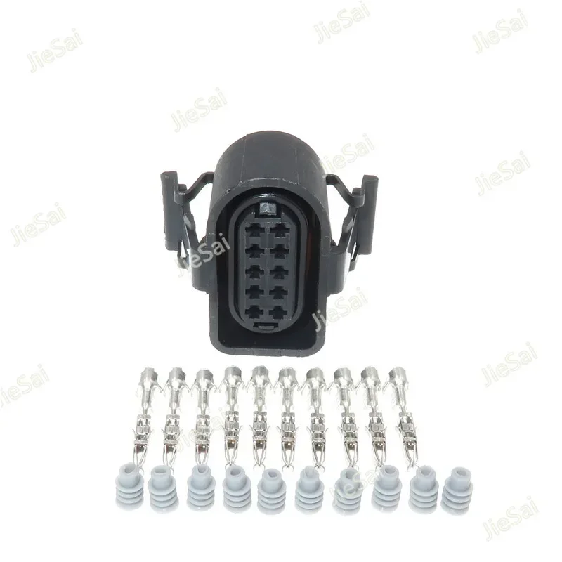 

10-контактный 1,5 мм 3A0 973 715 водонепроницаемые автомобильные разъемы герметичная розетка 3A0973715 для VW