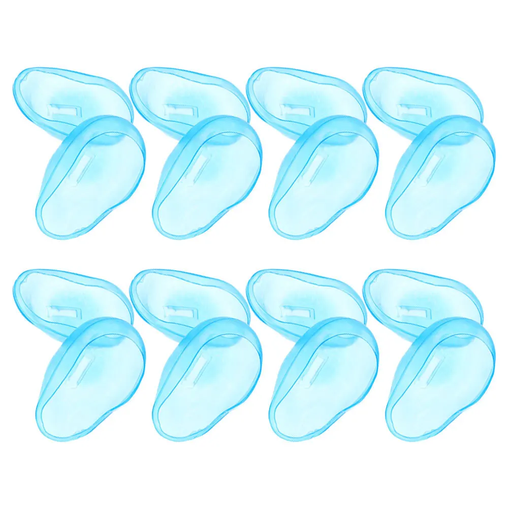 

8Pairs Reusable Silicone Ear Protectors Ear Covers for Hair Dyeing Shampoo Salon Spa Hair Color Accessories Dyeing Accessories