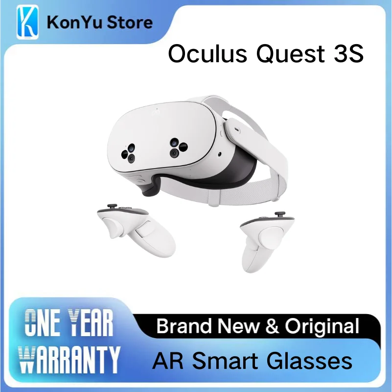 Oculus Quest 3S 128GB Oculus Wireless VR Headset 33% More Me