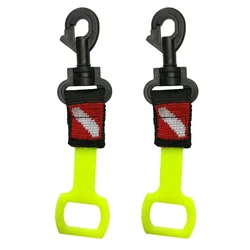 1Pcs 2Pcs Scuba Diving Mouthpiece Regulator Holder Clip Strap Retainer