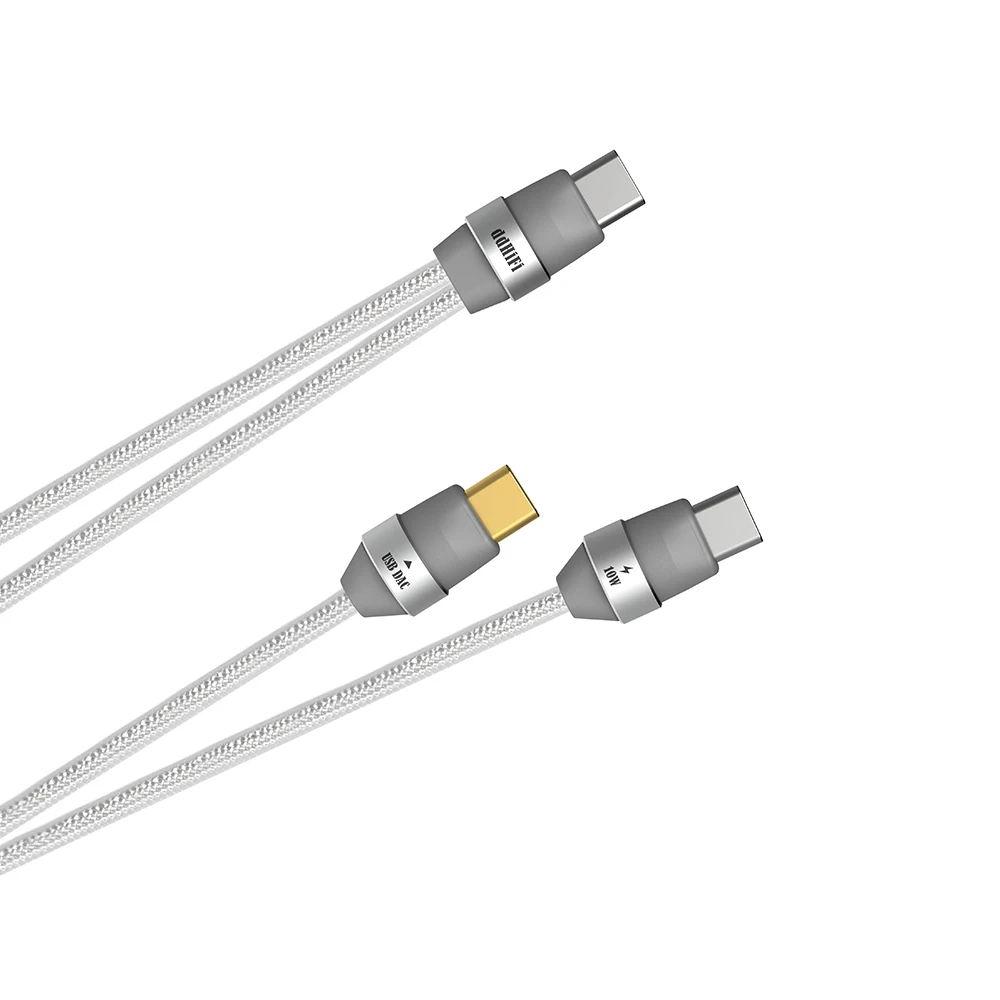 DD ddHiFi TC05M3 2-in-1 USB-C OTG & Charging Cable, 10W Power Input for DAC/Amp, Solve Battery Anxiety for Hi-Fi Music Listening image 2