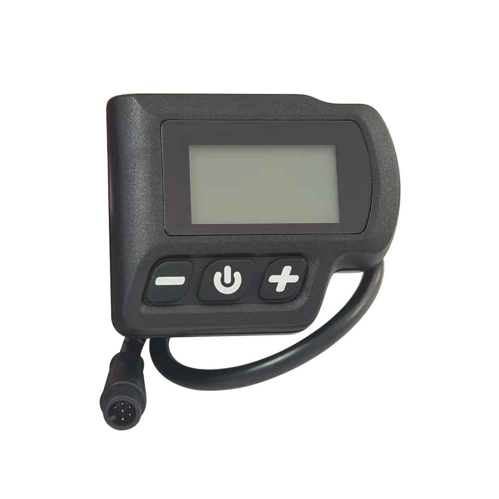 VINKA Electric Bike LCD Display Screen Meter KD58C 6pin Male Connector 36V/48V Speed Controller Panel For Engwe Ebike Parts