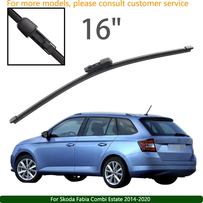 

For Skoda Fabia Combi Estate 2014-2020 Car Accessories 16" Rear Windshield Windscreen Washer Wiper Blade