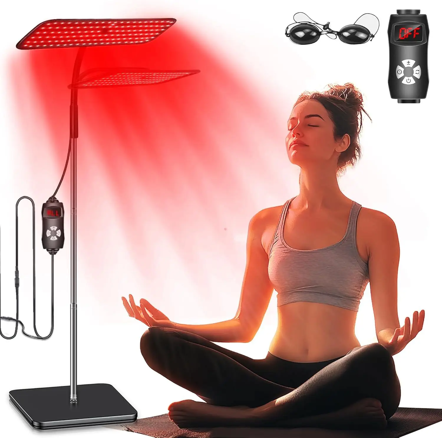Red Light Full Body LED Infrared Beauty Skin Care Lamp