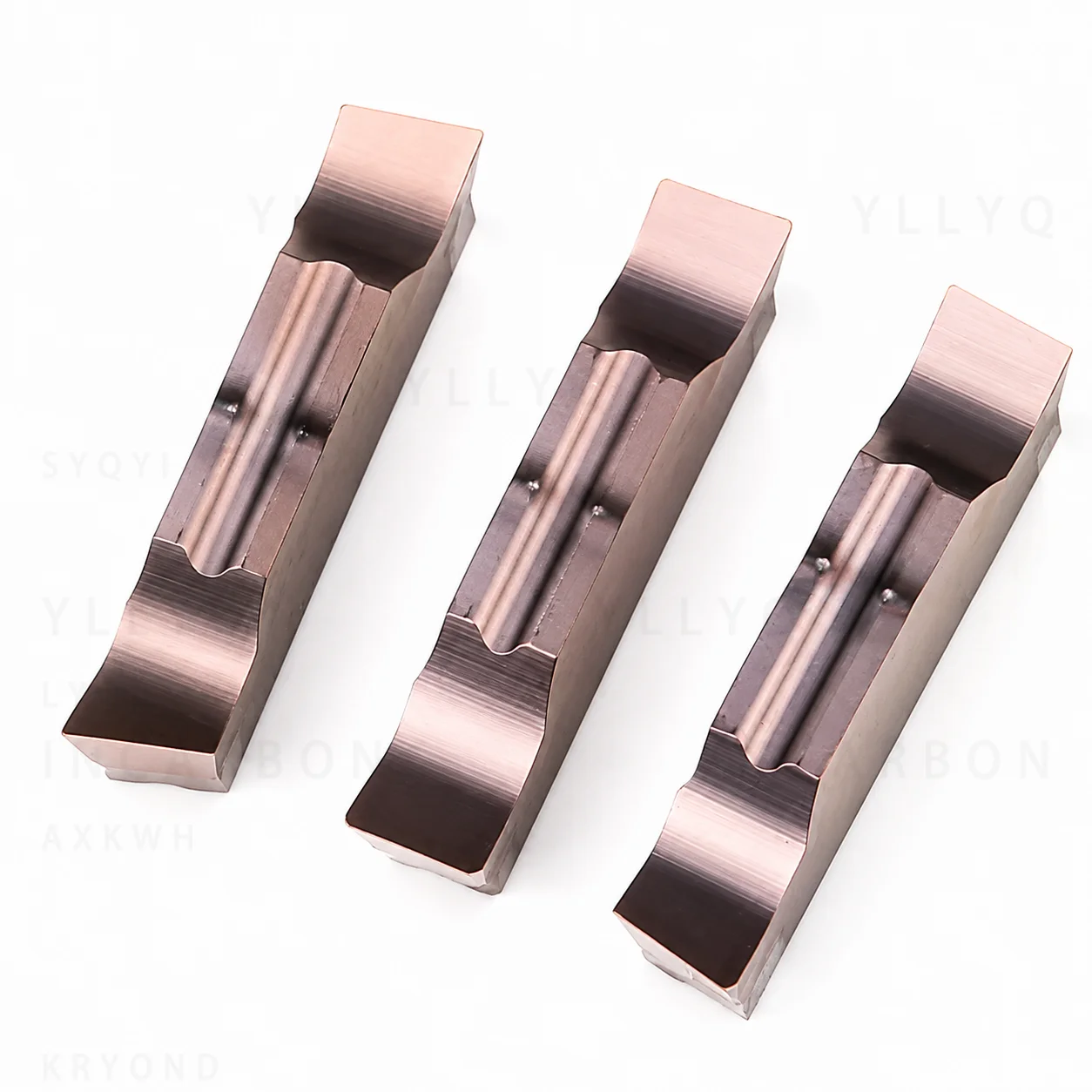 10Pcs MGGN Grooving Inserts MGGN150-500 R/L 8°15°30°45° Carbide Insert for MGEHR MGEHL CNC Lathe Cutting Tool