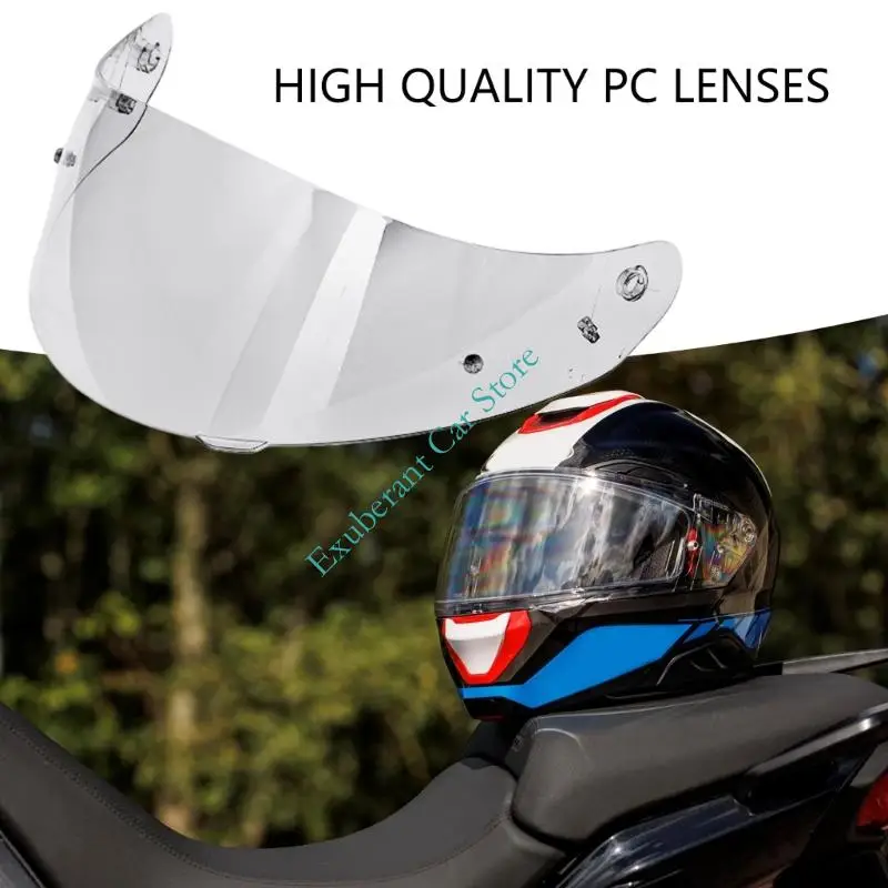 H3CE Quick Release Sun Visors Shield For HJC HJ17 C90 C91 C91N Motorcycle Helmets With Multiple Color Option