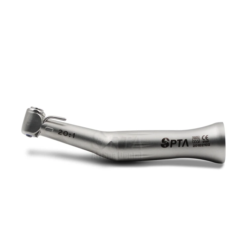 SPTA Dental 20:1 Low Speed  Implant Contra Angle Push Button Contra Angle Low Speed Air Handpiece Without Light