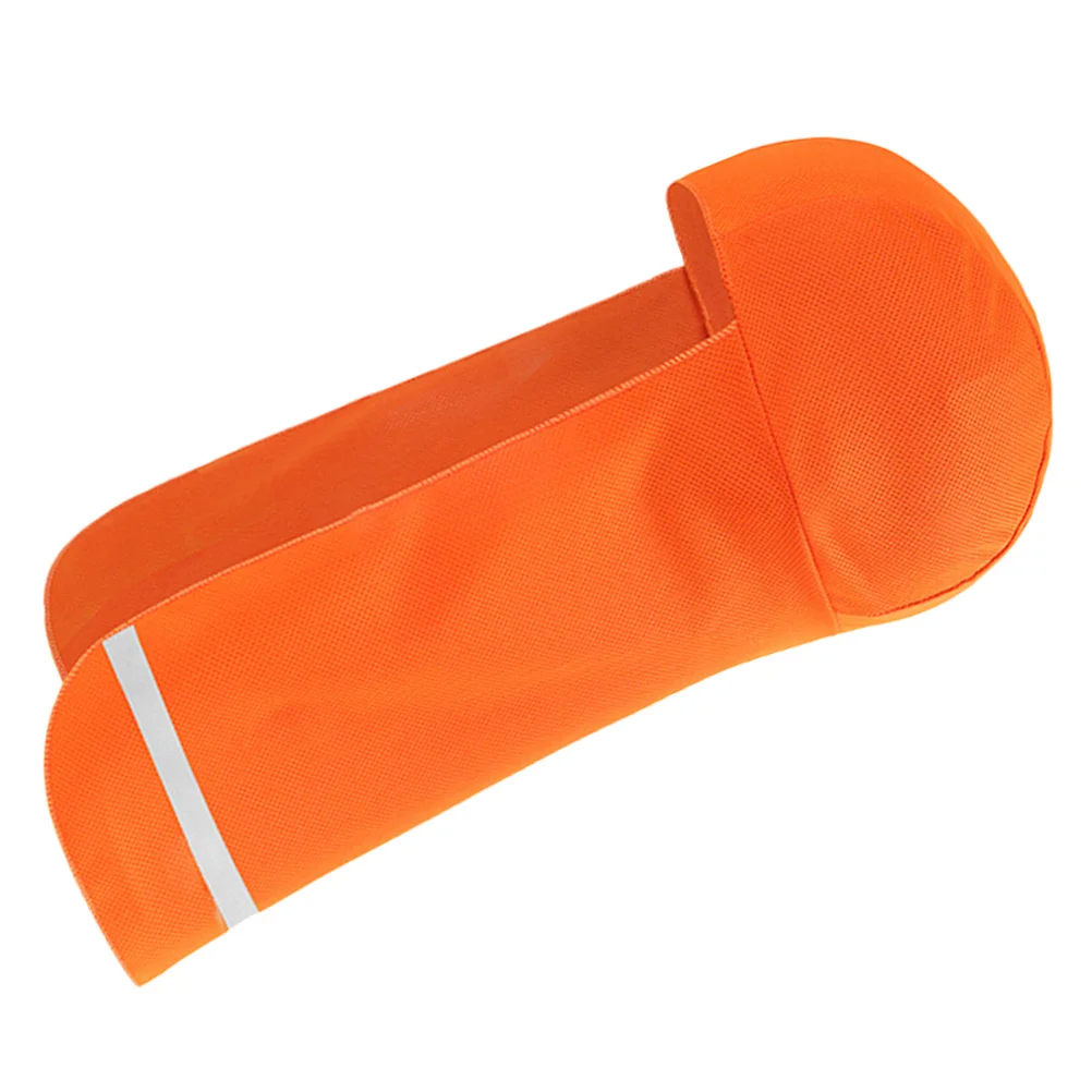 

1pc Night Riding Safety Reflective Hats Durable Polyester Cyclists Accessories Men Women Headscarf Shawl Cap Sunshade Long Tail
