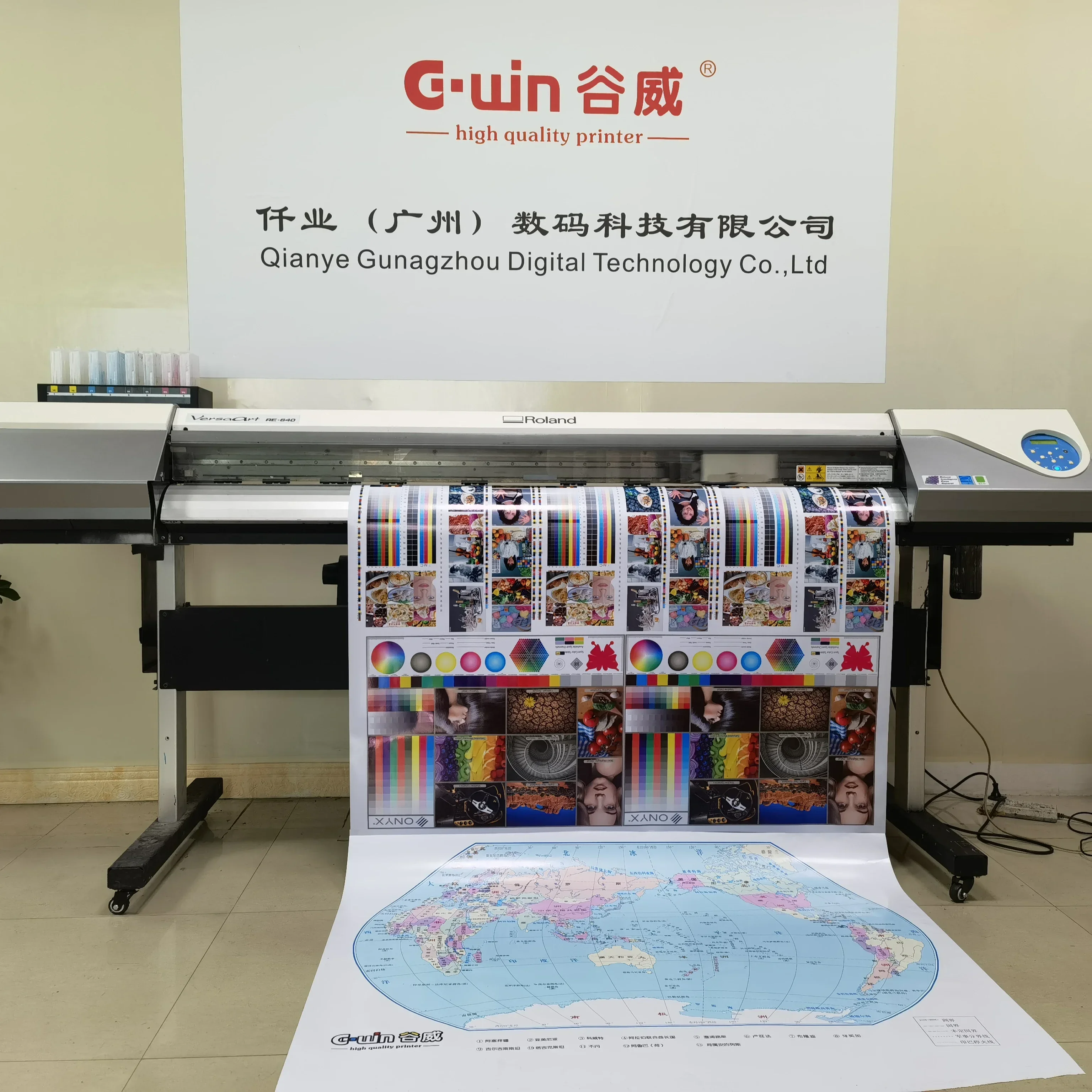 حار بيع اليد الثانية Re640 رولاند آلة مستعملة رولاند Re-640 طابعة أفضل طابعة التسامي لقمصان نقل الحرارة #5