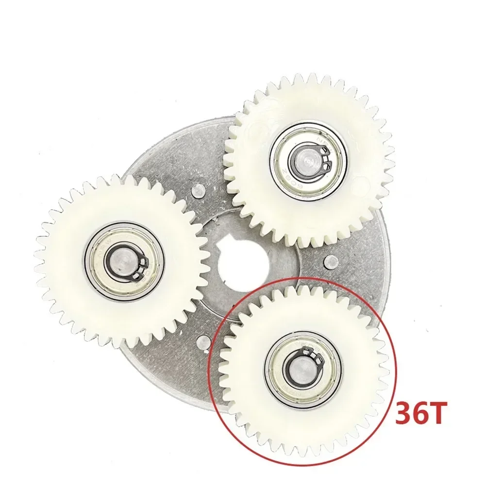 1x 36T Gears With Bearings Wheel Hubs Planetary Gears Circlips Motor Repair Gear Teeth For Bafang And Other Motor E-bike Parts - view 6
