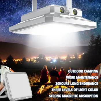 Draagbare Led Camping Tent Licht Oplaadbare Zoeklicht High Power Outdoor Noodverlichting Waterdichte Hangende Nachtlamp