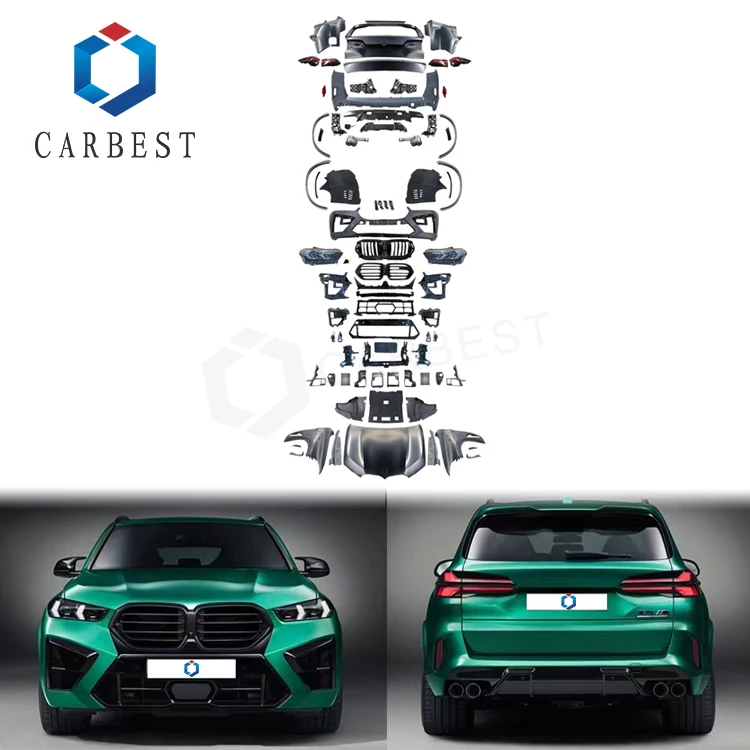 CARBEST Hot Sale Car Plastic Parts E70 Body Kit For BMW X5 OLD To X5M F95 LCI 1:1 Body Kit 2024