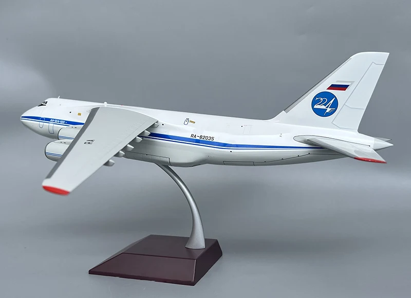 1:200 Scale G2TTF1080 Russian An124 Transport Aircraft  An-124-100 RA-82035 Model Adult Fans Collectible Souvenir