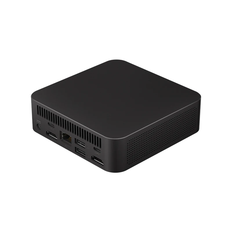 XCY Gaming Mini PC mit Inter N100 unterstützt DDR4 M.2 NVME WiFi5 Kompaktcomputer mit 2xHDMI1.4 1xTYPE-C 4xUSB Windows10Pro Ready