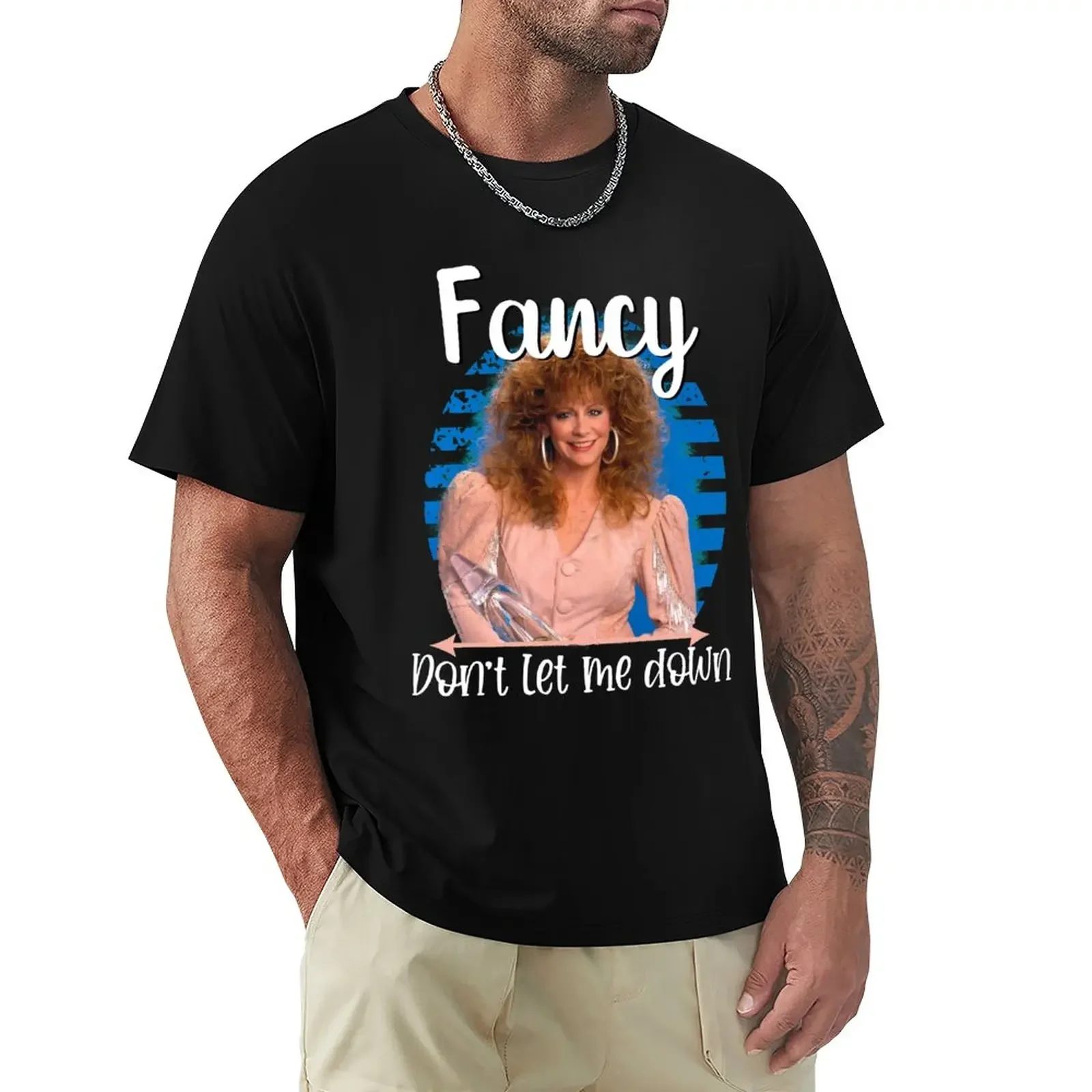 

fancy funny Reba cute country music Hair Reba mcentire T-Shirt summer tops plus sizes mens plain t shirts