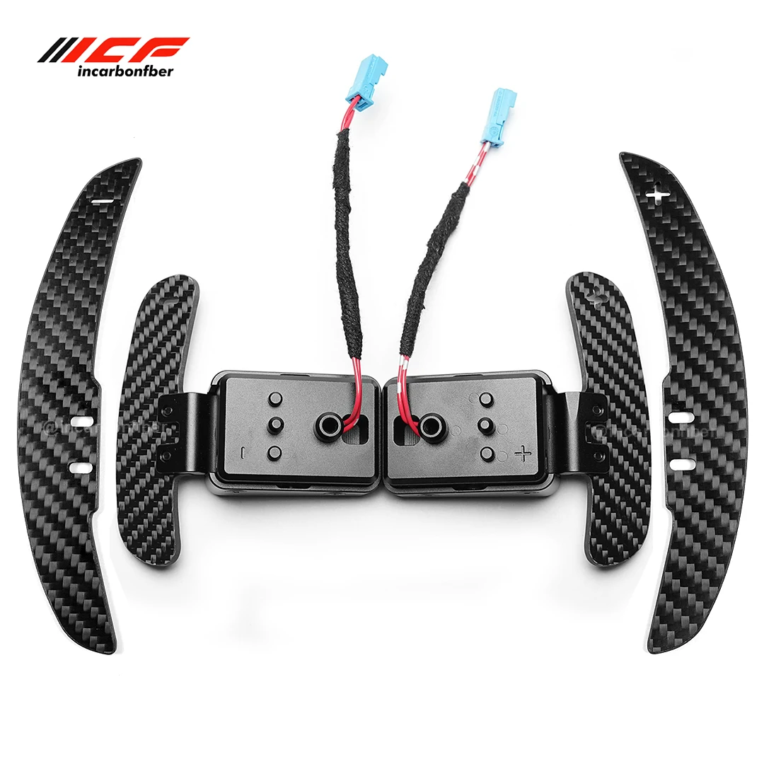 ICF Carbon Fiber Steering Wheel Magnetic Shift Paddle For BWM F20 F21 F52 F40 F22  F23 F45 F46 G423 F30 F31 New Shift Paddles