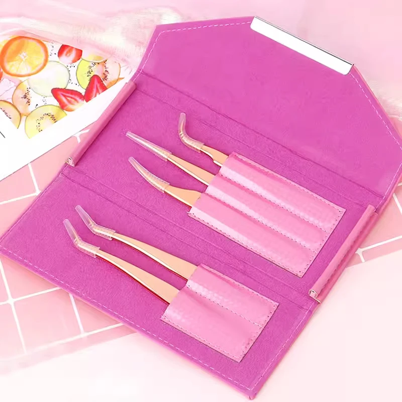 Eyelash Extension Special Tweezers Storage Box Collection Tweezers Holder Eyelashes Tweezer Case Cosmetic Tool Storage Box