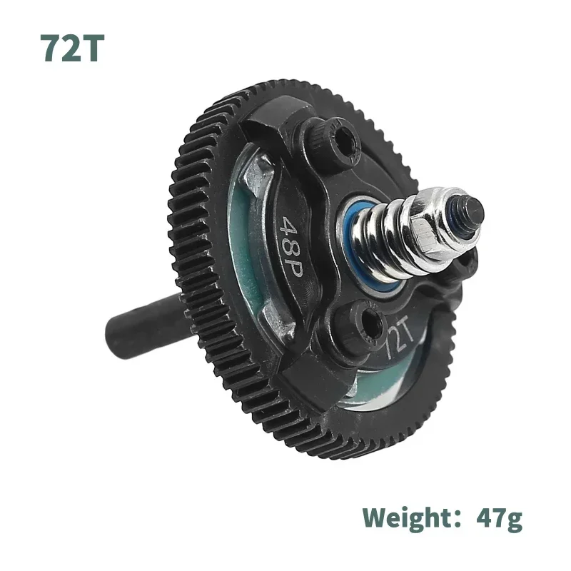 Stal 48P 72T 76T 83T 86T 90T przekładnia zębata dla Trxs Slash bandyta awpede 2WD części do ulepszenia samochodów zdalnie sterowanych