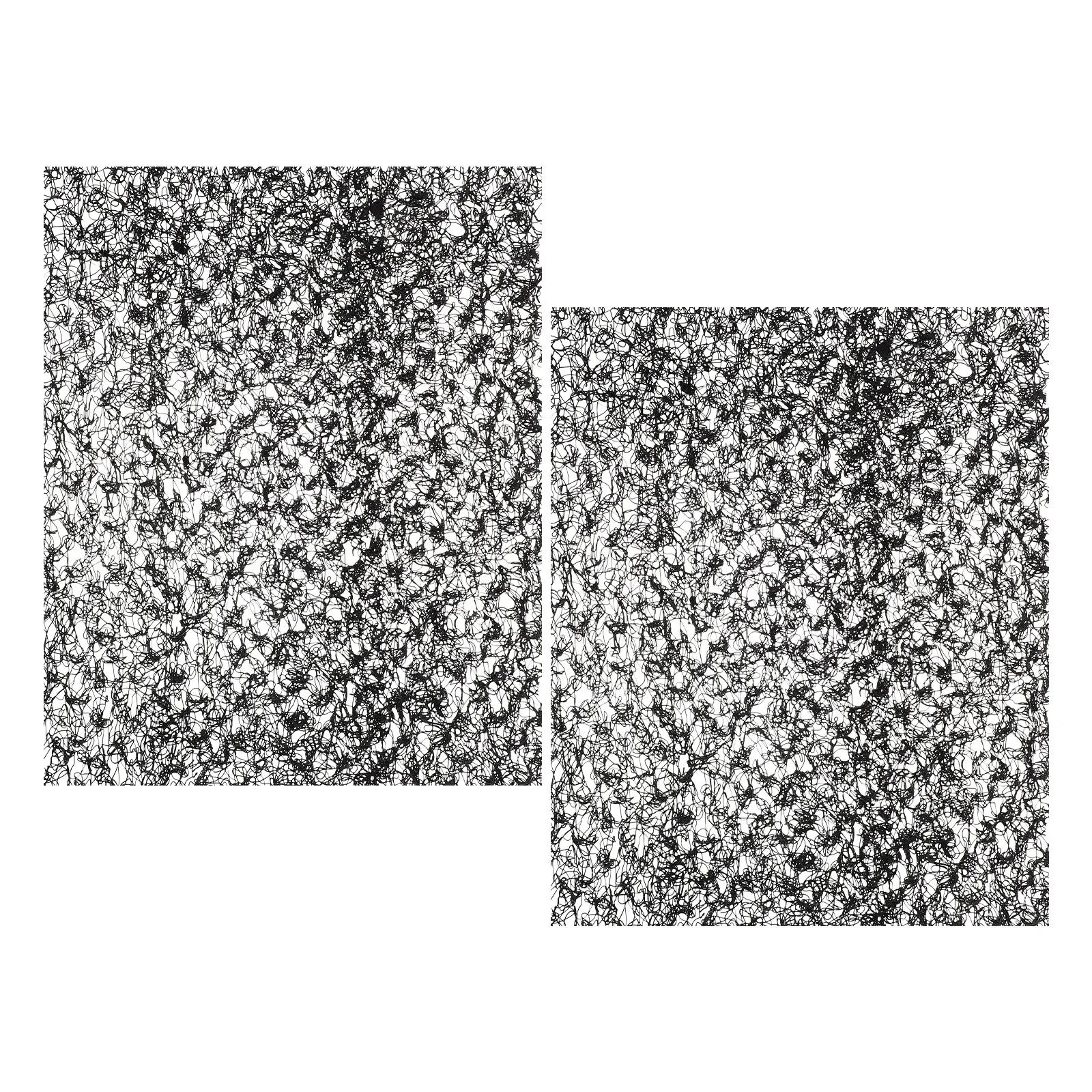 2Pcs Waterproof Soil Blanket Garden Landscape Cover Sediment Barrier Slope Stabilization Net Garden Bed Lawn