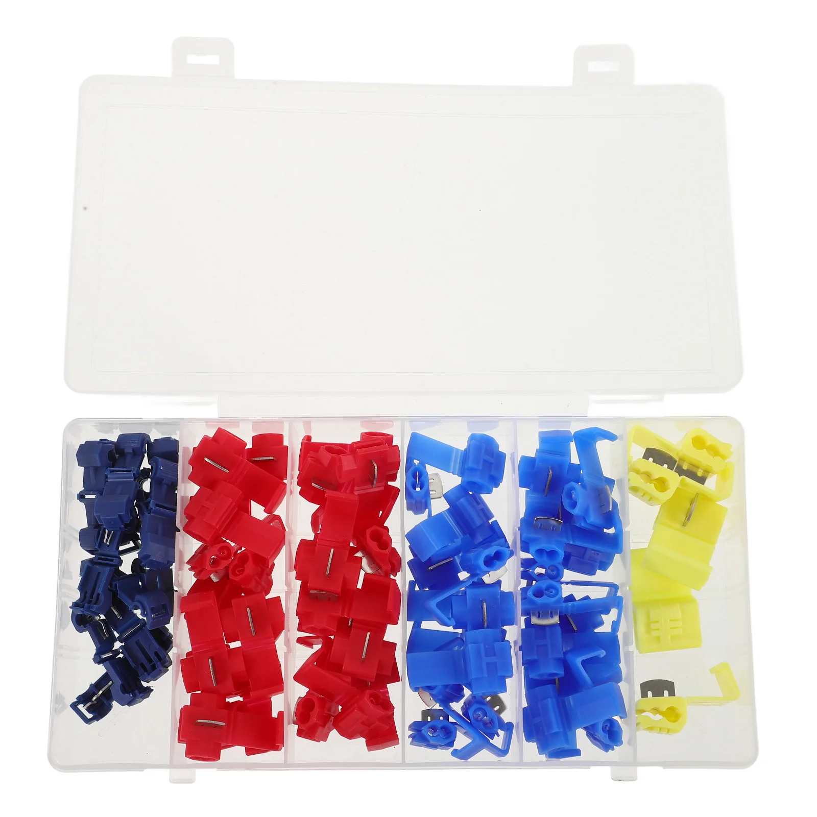 

65 Pcs Terminal Clip Splice Wire Connectors Automotive Tap Splicer Parallel Suite